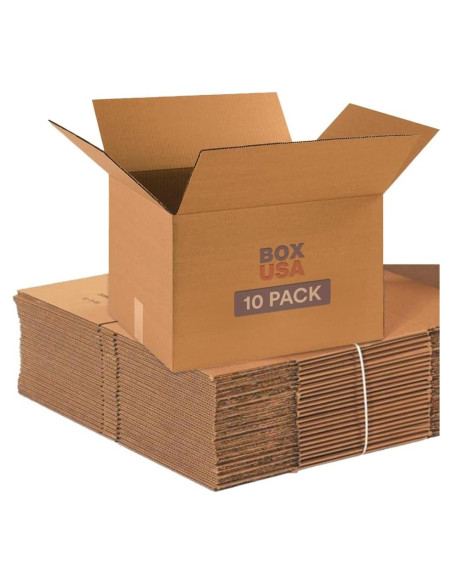 Cajas de Mudanza Medianas BOX USA 10-Pack 45x36x30 cm Cajas de Mudanza Medianas BOX USA 10-Pack 45x36x30 cm