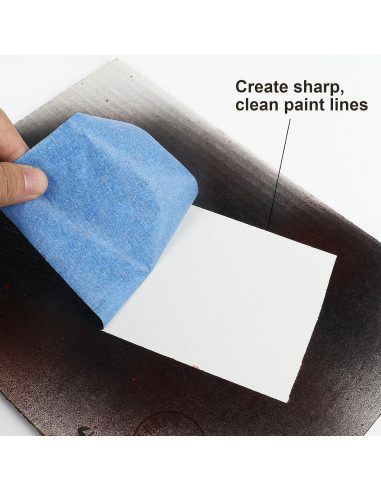 Cinta de Pintura Azul Ancha BOMEI PACK 30,48 cm x 54,86 m