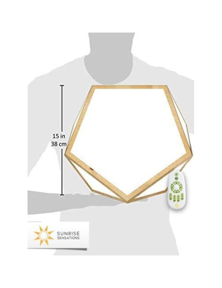 Lámpara de Terapia de Luz Sunrise Sensations 10,000 LUX Ajustable Lámpara de Terapia de Luz Sunrise Sensations 10,000 LUX Ajustable