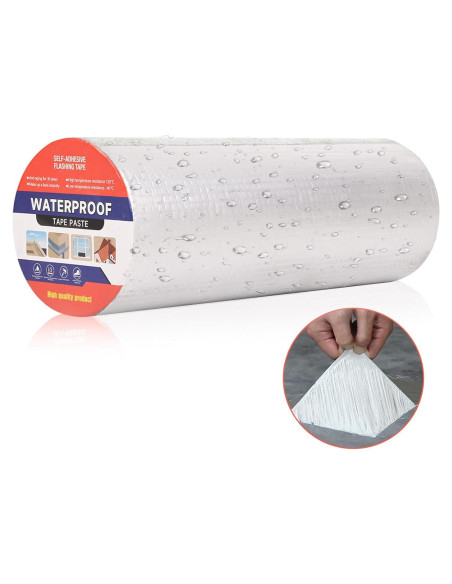 Cinta Impermeable Butilo 30.48 cm x 5 m Aluminio FC Cinta Impermeable Butilo 30.48 cm x 5 m Aluminio FC