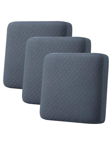 Fundas de Cojines para Sofá Exterior Hyha 3 Piezas Gris Fundas de Cojines para Sofá Exterior Hyha 3 Piezas Gris