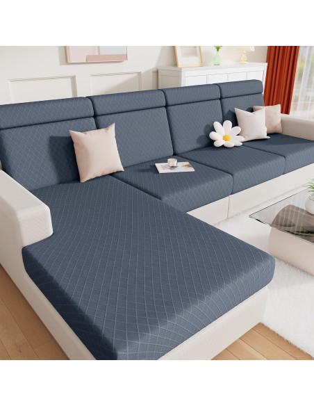 Fundas de Cojines para Sofá Exterior Hyha 3 Piezas Gris Fundas de Cojines para Sofá Exterior Hyha 3 Piezas Gris