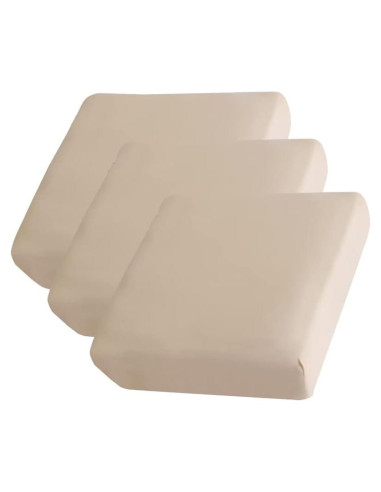 Funda de Sofá Impermeable AURLOE 3 Piezas Beige