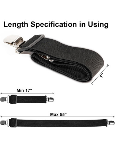 Funda de Sofá Antideslizante NAISI con Clips Elásticos - 4 Piezas