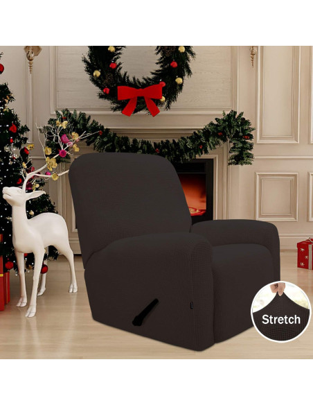 Funda de Sofá Reclinable Easy-Going Chocolate 4 Piezas Funda de Sofá Reclinable Easy-Going Chocolate 4 Piezas