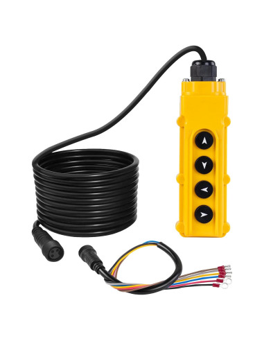 Interruptor Botón 4 Vías ECO-WORTHY 12V Control Remoto
