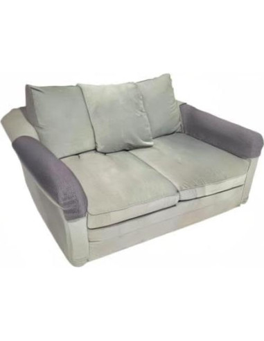 Fundas de Reposabrazos de Sofá Garayma 4 Piezas Gris Claro