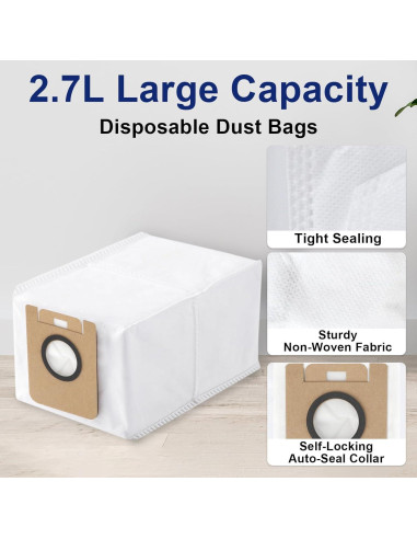 20 Piezas Accesorios para Aspiradora Robot Dreame L10s Ultra