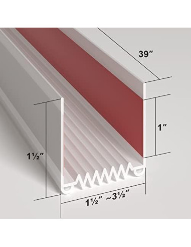 Tapón para Corrientes de Aire YYGCL 99 cm Blanco Sellador