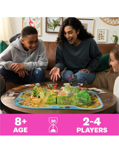 Juego de Mesa Spin Master Jumanji Stampede 3D Aventura