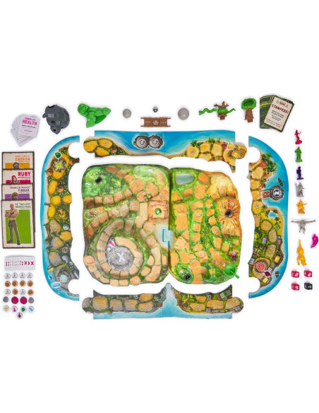Juego de Mesa Spin Master Jumanji Stampede 3D Aventura Juego de Mesa Spin Master Jumanji Stampede 3D Aventura