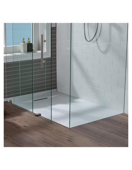 Base de Ducha Woodbridge 80 x 120 cm Sin Umbral Blanco Base de Ducha Woodbridge 80 x 120 cm Sin Umbral Blanco