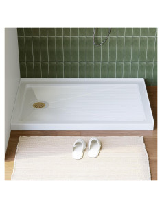 Base de Ducha Rectangular HOROW 121,9x81,3 cm Antideslizante