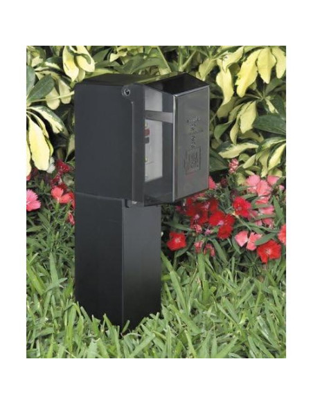 Poste de Soporte Bajo Perfil Arlington GPD19BR Bronce 49,5 cm Poste de Soporte Bajo Perfil Arlington GPD19BR Bronce 49,5 cm