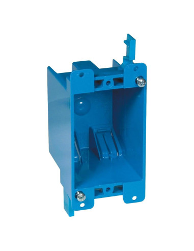 Caja de Toma de Corriente Carlon B114R-UPC 1 Gang Azul