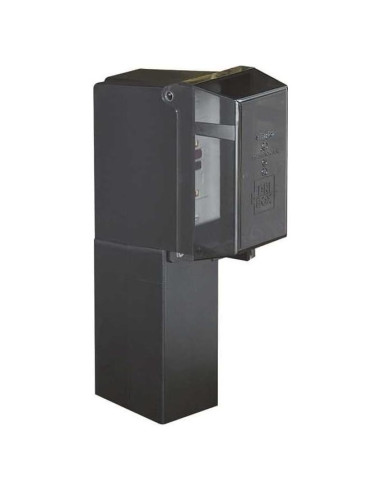 Post de Iluminación Exterior Arlington GPD19B-1 Negro 49.5 cm