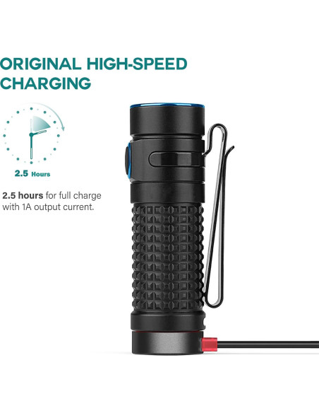 Cargador Magnético TUSITA MCC3 para Linternas Olight - 50cm Cargador Magnético TUSITA MCC3 para Linternas Olight - 50cm