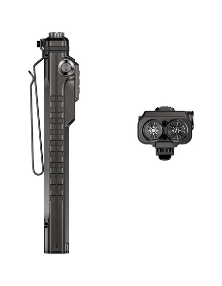 Linterna RovyVon E90 Flat EDC 3500 lúmenes USB-C IP68 Linterna RovyVon E90 Flat EDC 3500 lúmenes USB-C IP68