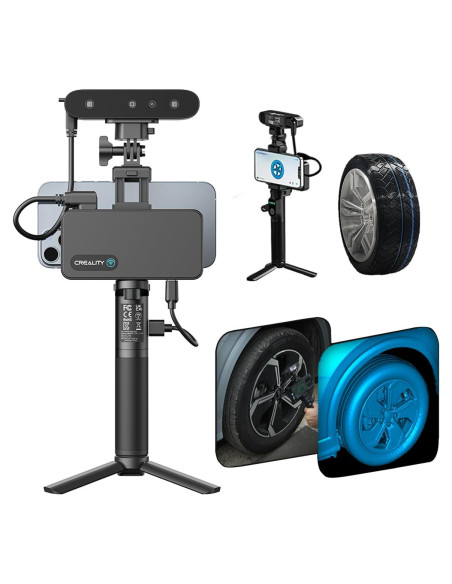 Escáner 3D Creality CR-Scan Ferret Pro, 0.1mm, WiFi 6, portátil Escáner 3D Creality CR-Scan Ferret Pro, 0.1mm, WiFi 6, portátil