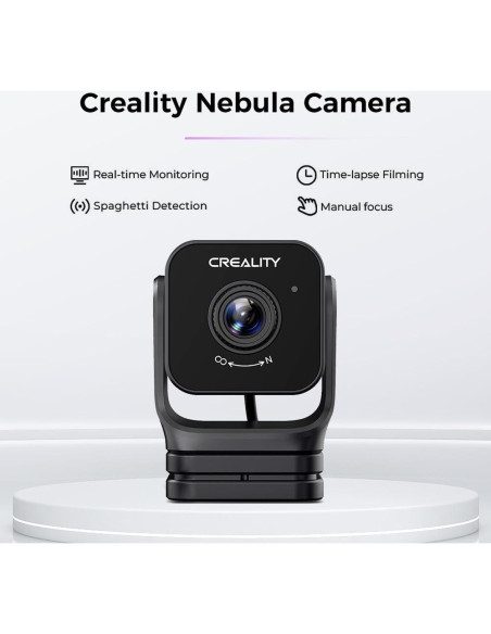 Cámara Nebula Creality para Impresoras 3D, WiFi, Time-Lapse Cámara Nebula Creality para Impresoras 3D, WiFi, Time-Lapse
