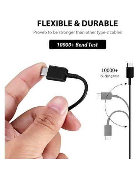 Cable USB-C 3M Original Xiaomi Redmi Note 9 Pro Carga Rápida Cable USB-C 3M Original Xiaomi Redmi Note 9 Pro Carga Rápida