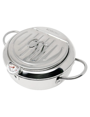 Olla de Freír Profunda KOMONG 2.2L Acero Inoxidable