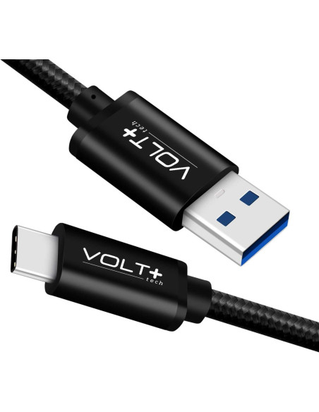 Cable USB Type-C Volt Plus Tech 1.5M 65W para Xiaomi Mi 9 Cable USB Type-C Volt Plus Tech 1.5M 65W para Xiaomi Mi 9