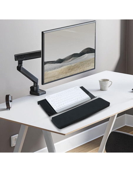 Soporte de Teclado Ergonómico Dimeho con Reposamuñecas Soporte de Teclado Ergonómico Dimeho con Reposamuñecas