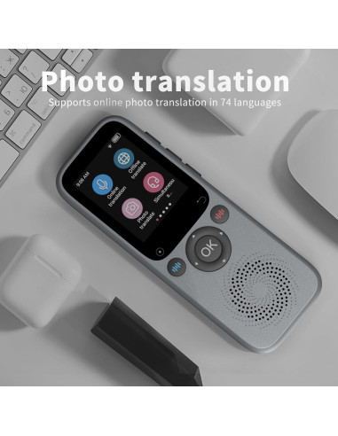 Traductor de Idiomas AI Boeleo S65 Pro 138 Idiomas Portátil