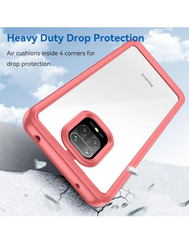 Funda Protectora Xiaomi Redmi Note 9S con Cristal Templado