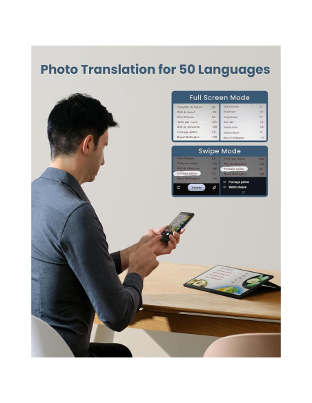 Traductor de Idiomas iFLYTEK AIT2221T 60 Idiomas 5" Traductor de Idiomas iFLYTEK AIT2221T 60 Idiomas 5"