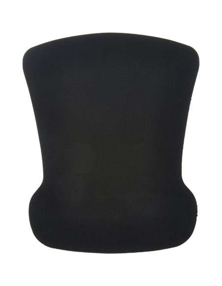 Almohadilla de ratón ergonómica Amazon Basics con gel negro Almohadilla de ratón ergonómica Amazon Basics con gel negro