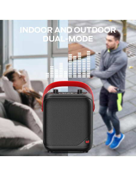 Altavoz Bluetooth Inalámbrico Monster MFS 1 40W Portátil 12H Altavoz Bluetooth Inalámbrico Monster MFS 1 40W Portátil 12H