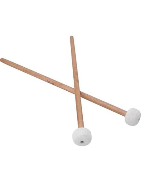 Baquetas de Tímpano Snare Bnineteenteam 2 Pcs Madera Fieltro Baquetas de Tímpano Snare Bnineteenteam 2 Pcs Madera Fieltro