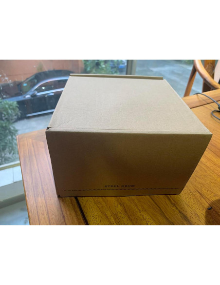 Tambor de Lluvia de Acero 12,7 cm Púrpura con Bolsa Tambor de Lluvia de Acero 12,7 cm Púrpura con Bolsa