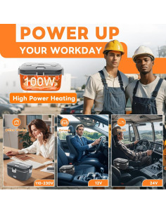 Caja de Almuerzo Eléctrica DUPASU 1.8L 100W Portátil 2