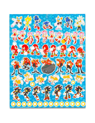 Caja de Almuerzo Sonic the Hedgehog con Botella y Stickers