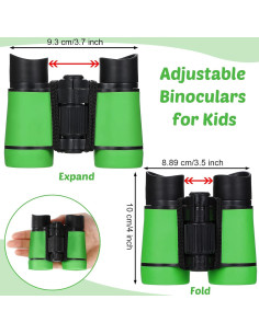 Binoculares para Niños Yunsailing 4x30mm a Prueba de Golpes 2