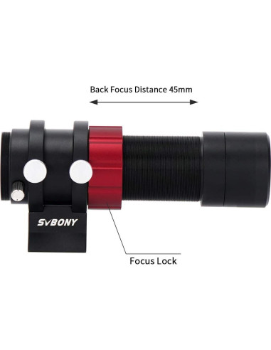 Guía Alcance Mini SVBONY SV165 30mm F4 para Cámaras