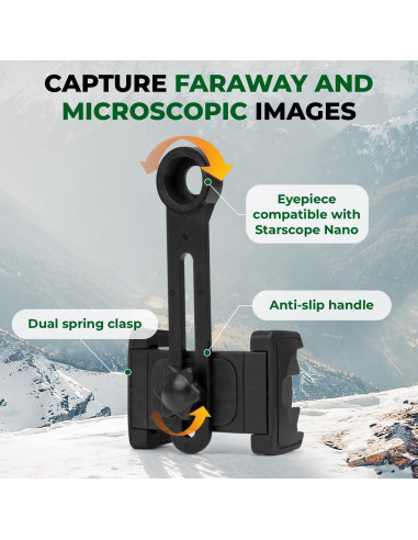 Soporte para Telescopio Starscope - Adaptador Universal para Móvil