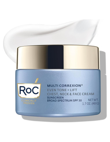 Crema Hidratante RoC 5 en 1 para Cuello y Cara SPF 30