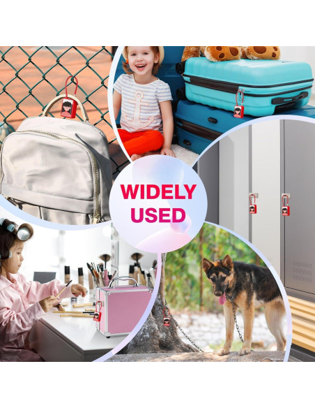 Candado Biométrico Wisetail Rojo para Taquillas y Equipaje Candado Biométrico Wisetail Rojo para Taquillas y Equipaje