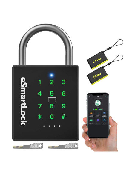 Candado Inteligente eLinkSmart P12BC Alta Resistencia IP67 Candado Inteligente eLinkSmart P12BC Alta Resistencia IP67