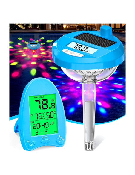 Termómetro de piscina digital DeeprBlu solar inalámbrico Termómetro de piscina digital DeeprBlu solar inalámbrico