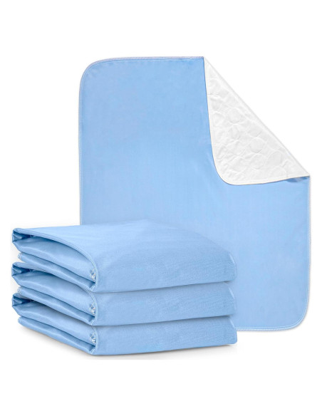 Almohadillas Lavables Dry Defender 60x90 cm Paquete de 3 Almohadillas Lavables Dry Defender 60x90 cm Paquete de 3