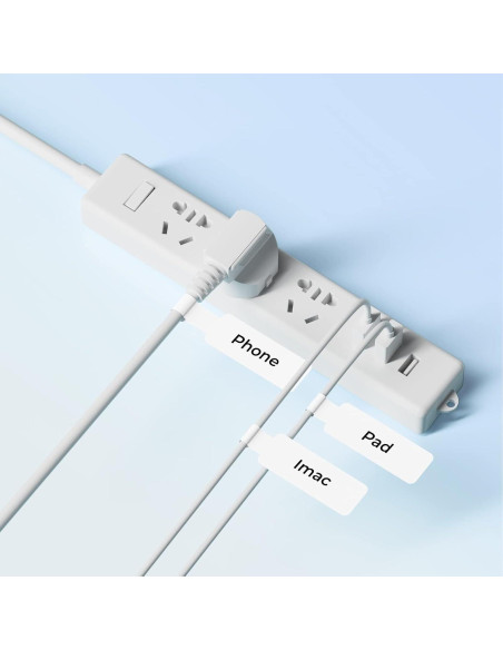 Etiquetas de Cable NIIMBOT B1/B21/B3S 100 Unidades 2,54x7,62cm Etiquetas de Cable NIIMBOT B1/B21/B3S 100 Unidades 2,54x7,62cm