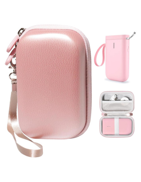 Funda Alltravel para Impresora Etiquetas NIIMBOT D11 Oro Rosa Funda Alltravel para Impresora Etiquetas NIIMBOT D11 Oro Rosa