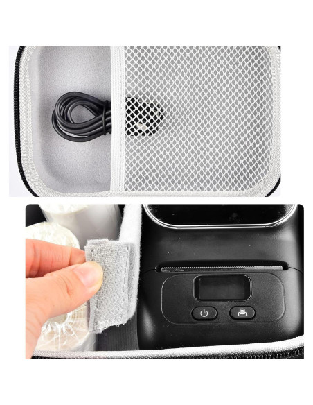 Funda Organizador para Etiquetadora Phomemo M110 Negra Funda Organizador para Etiquetadora Phomemo M110 Negra