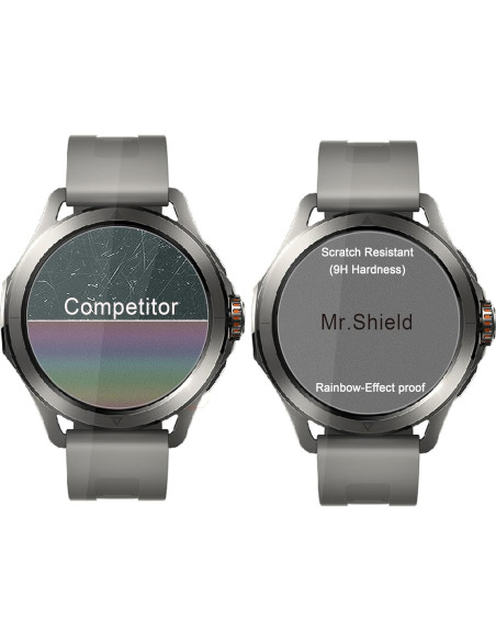 Protector de Pantalla Mr.Shield para Xiaomi Watch S4 Sport - 3 PCS Vidrio Templado 9H Protector de Pantalla Mr.Shield para Xiaomi Watch S4 Sport - 3 PCS Vidrio Templado 9H