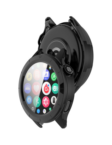 Funda Protectora LOKEKE para Xiaomi Watch S4 con Vidrio Templado